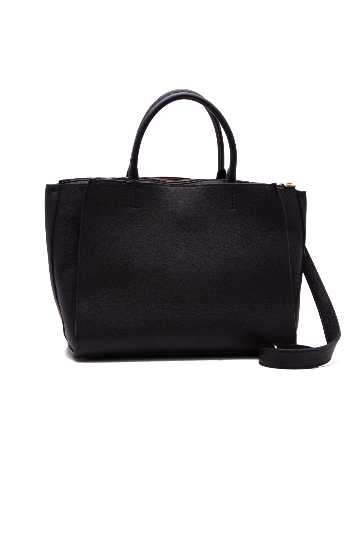 Louis Vuitton Lockmeto Calfskin Leather Tote Bag Black