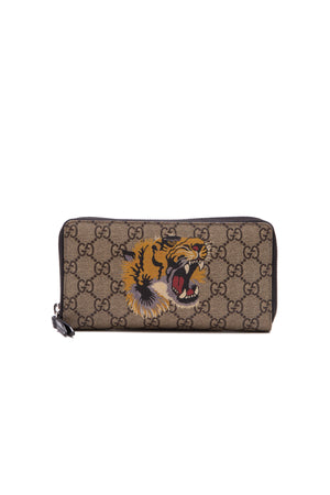Gucci, Bags, Gucci Card Case Monogram Gg Tiger