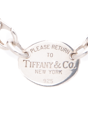 Tiffany Return to Tiffany Oval Tag Choker