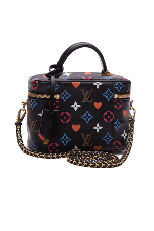 Louis Vuitton Black Game On Vanity Bag