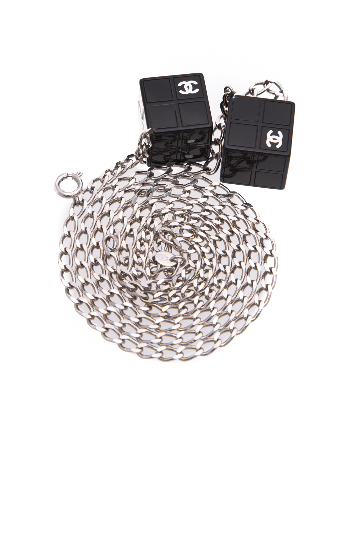 Chanel Vintage Cube Chain Belt - Couture USA