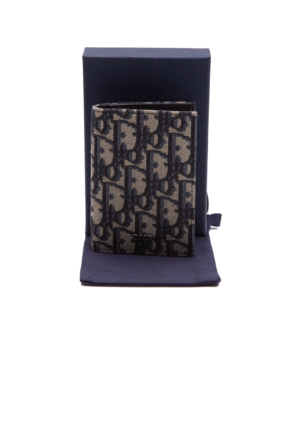 Christian Dior Pocket Organizer Oblique Jacquard Card Holder