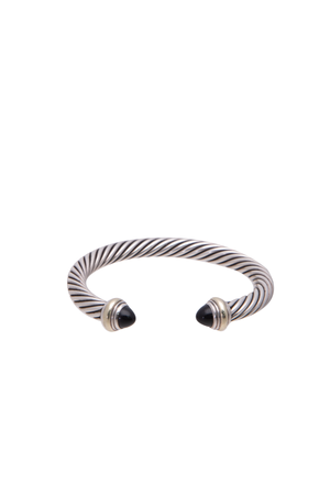 David Yurman 7mm Onyx Cable Bracelet