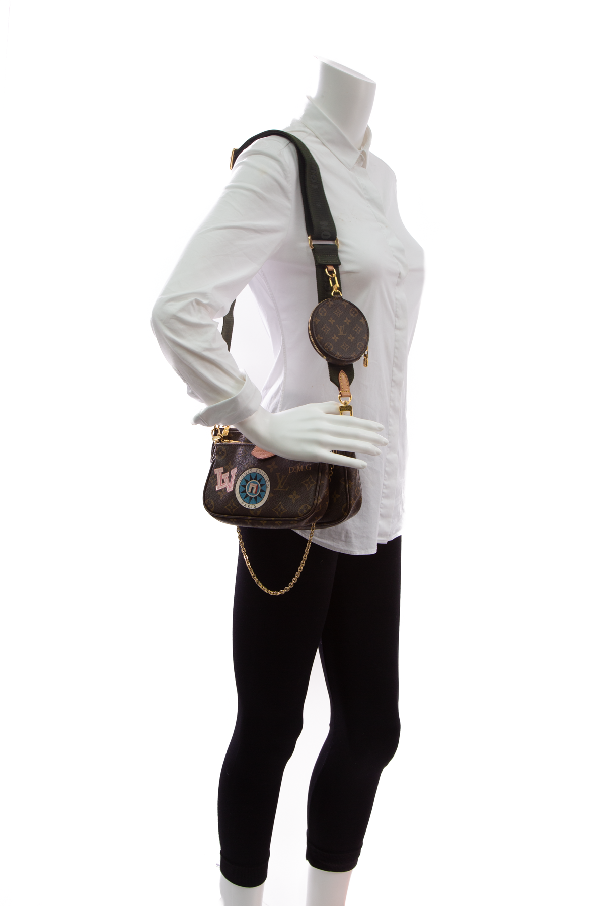 $935 LOUIS VUITTON Monogram Multi Pochette Accessories Shoulder Strap -  MyDesignerly