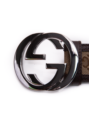 Gucci Supreme Interlocking G Belt - Size 34