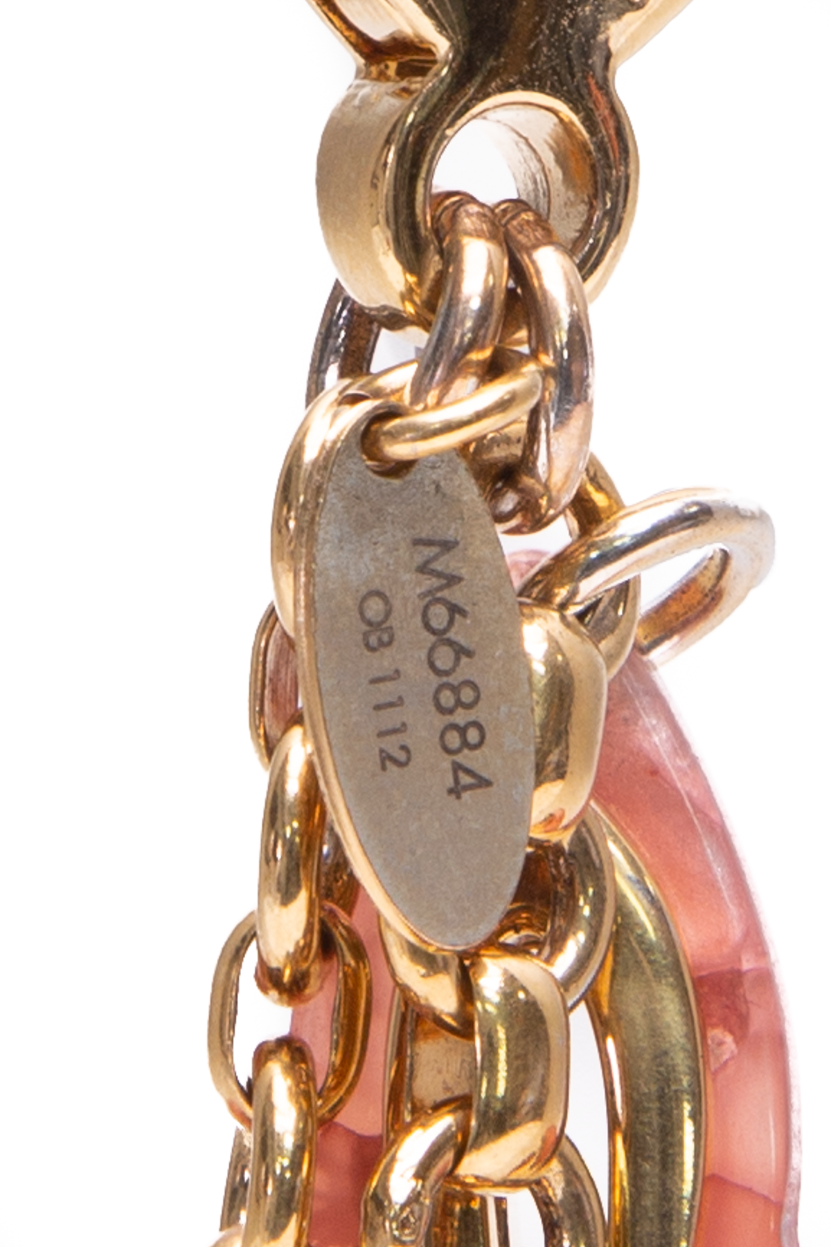 Louis Vuitton Kaleido V Padlock Key Ring