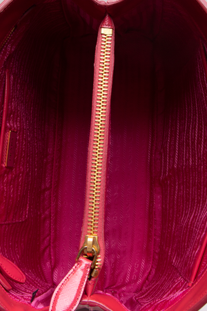 Prada Pink Saffiaano Lux Parabole Tote bag