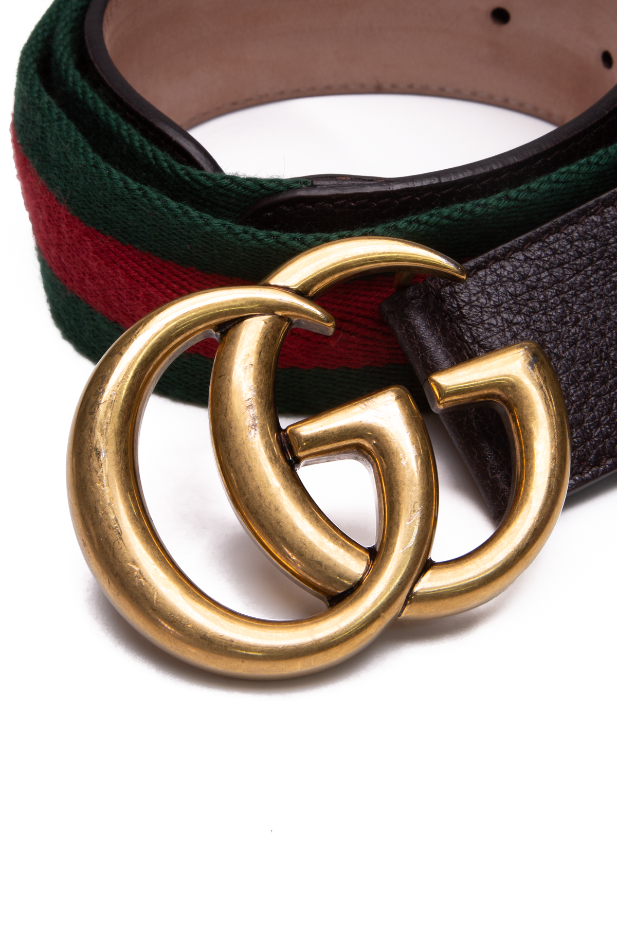 Web belt gucci sales