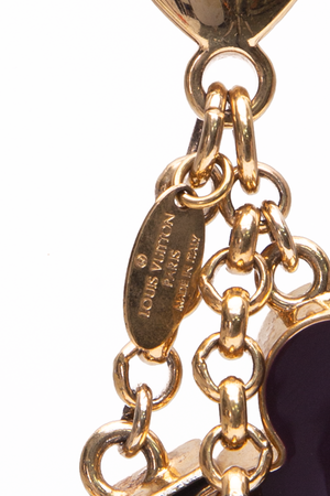 Louis Vuitton Gold Fleur De Monogram Bag Chain