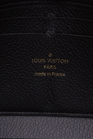 Louis Vuitton Black Empreinte Clemence Wallet