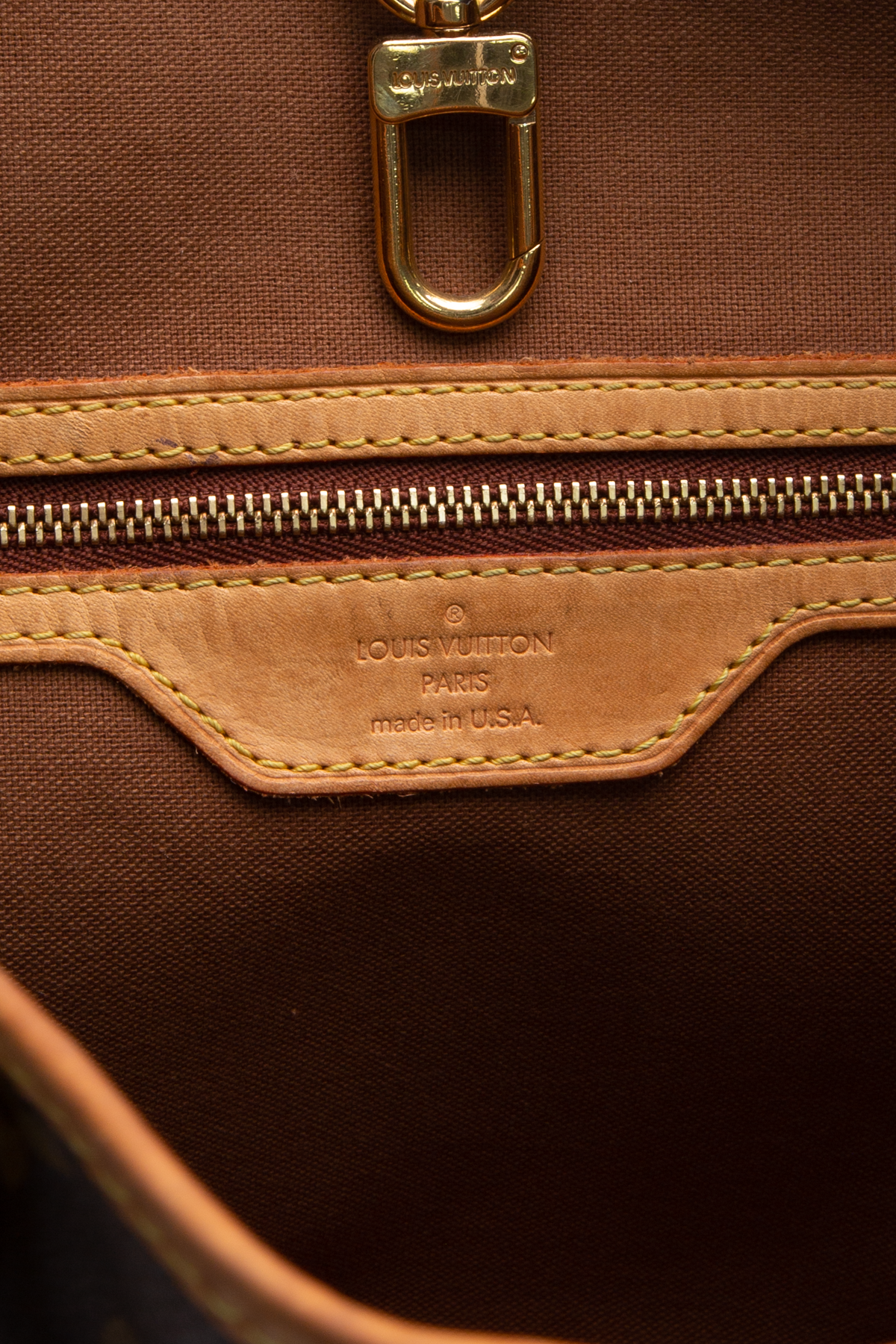 Louis Vuitton Bag Monogram Womens Shoulder Handbag Mini Looping M5114