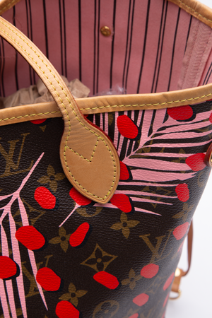 Louis Vuitton Jungle Dots Neverfull MM Tote Bag