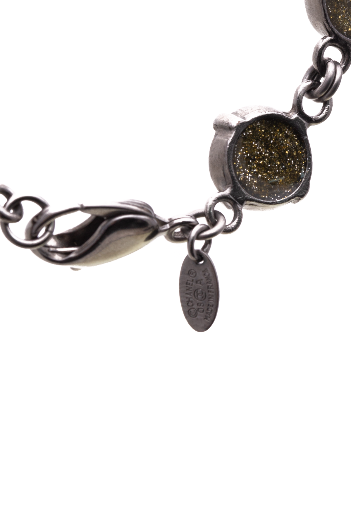 Chanel Gripoix Station Necklace