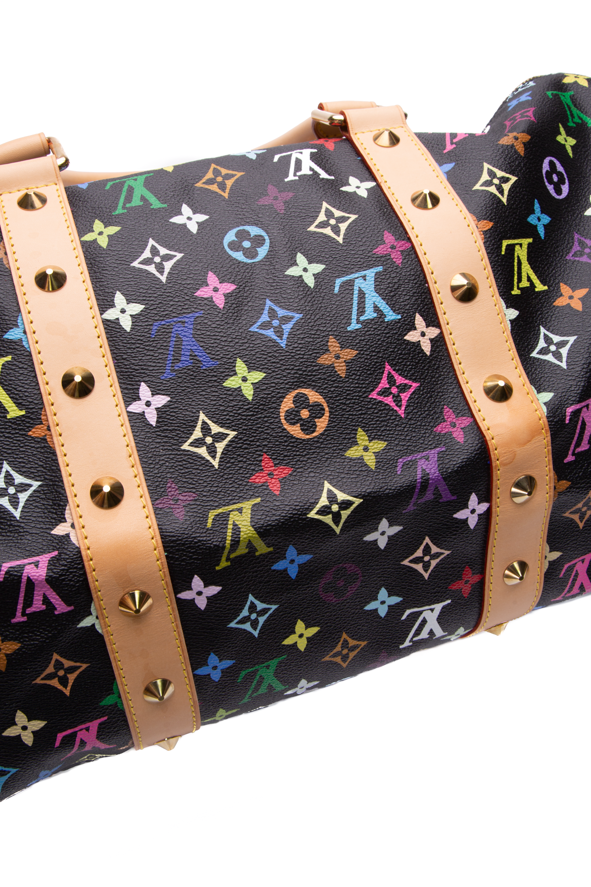Pre-owned Louis Vuitton Keepall Light Up Travel Bag In Multicolour