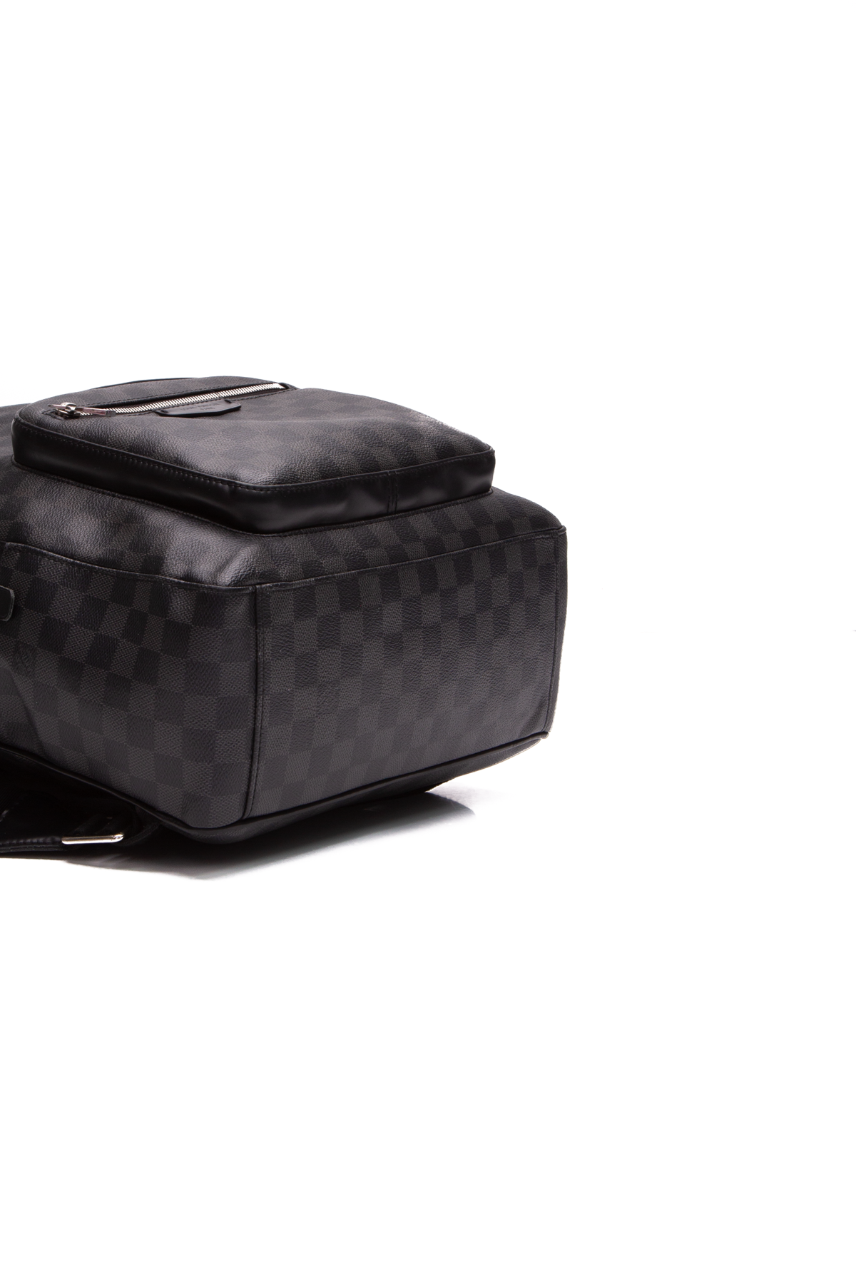 Louis Vuitton, Bags, Louis Vuitton Lv Josh Backpack Mens Damier Graphite  Canvas Leather Authentic Bag