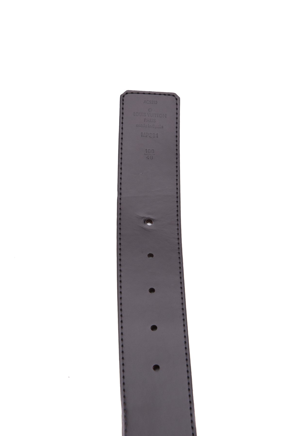 LV Initiales 40 mm Graphite Belt