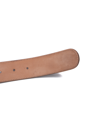 Gucci Smooth Leather Interlocking G Belt - Size 40