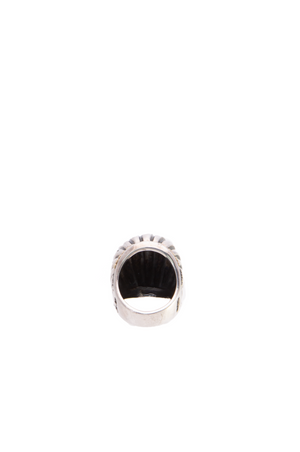 Lagos Caviar Fluted Dome Ring - Size 7