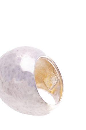Ippolita Hammered Dome Ring - Size 7