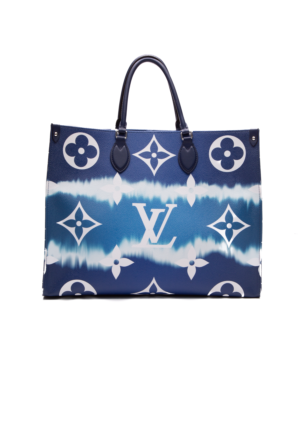 Louis Vuitton HAMPTONS By The Pool Neverfull GM Tote Bag Blue | Receipt