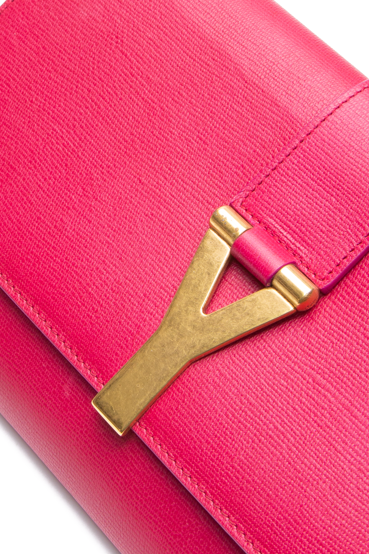 Ysl pink 2025 clutch bag