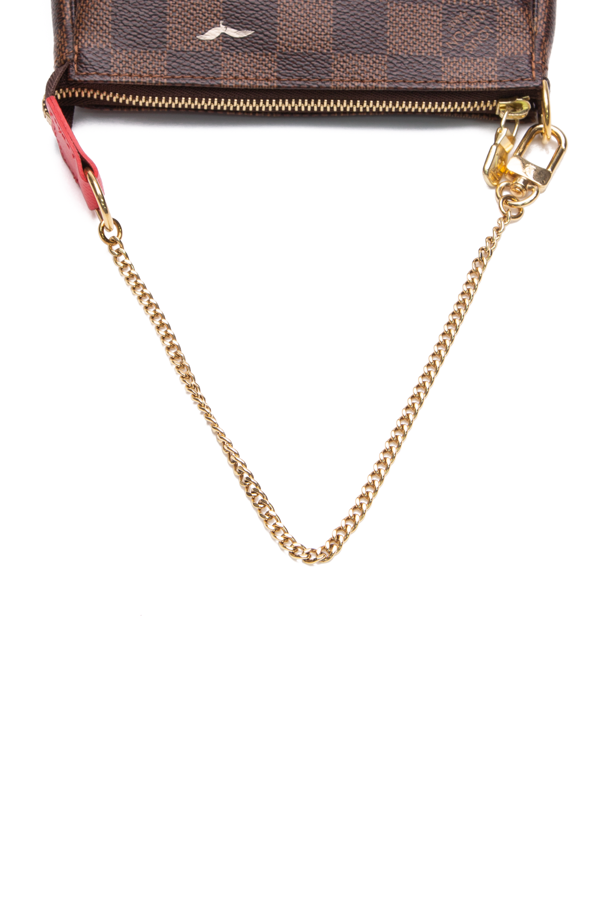 Louis Vuitton Pochette Accessoires with a chain 
