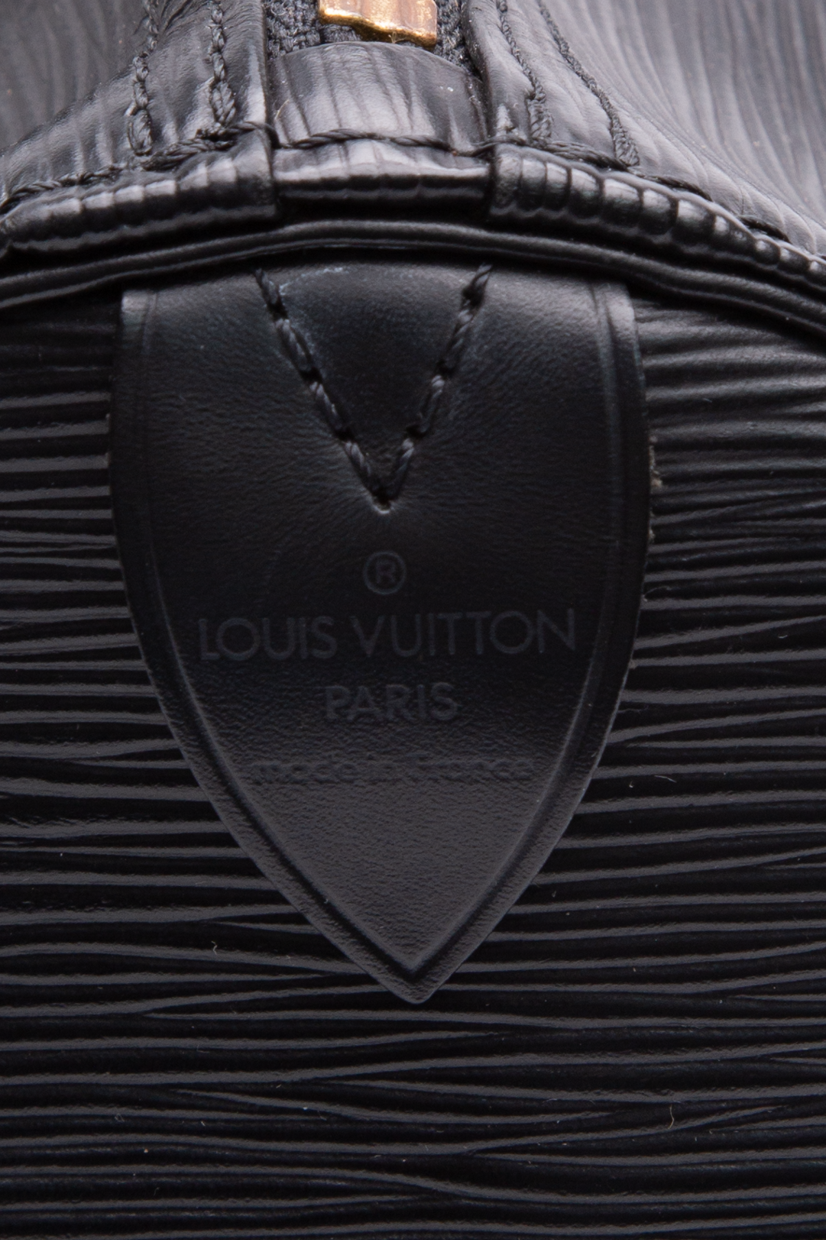 Louis Vuitton Vintage Louis Vuitton Speedy 30 Black Epi Leather