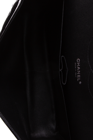Chanel Classic So Black Jumbo Double Flap Bag