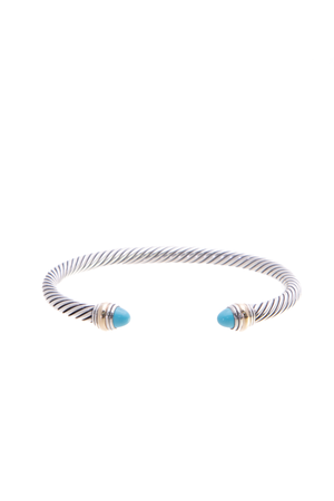 David Yurman 5mm Turquoise Cable Classics Bracelet