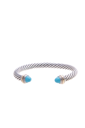 David Yurman 7mm Turquoise Cable Classics Bracelet