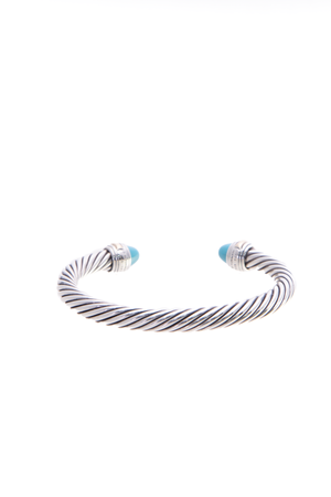 David Yurman 7mm Turquoise Cable Classics Bracelet
