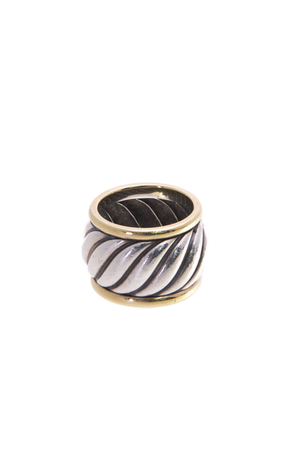 David Yurman Sculpted Cable Ring - Size 6
