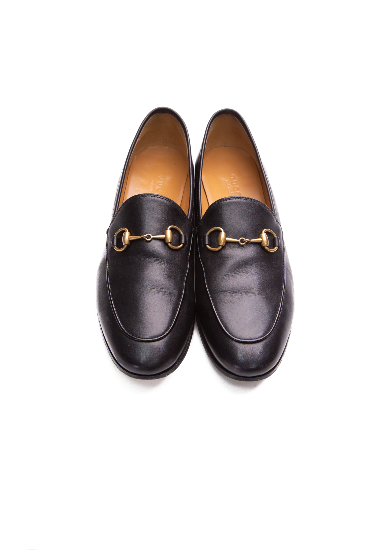 Gucci Black Jordaan Loafers - Size 37