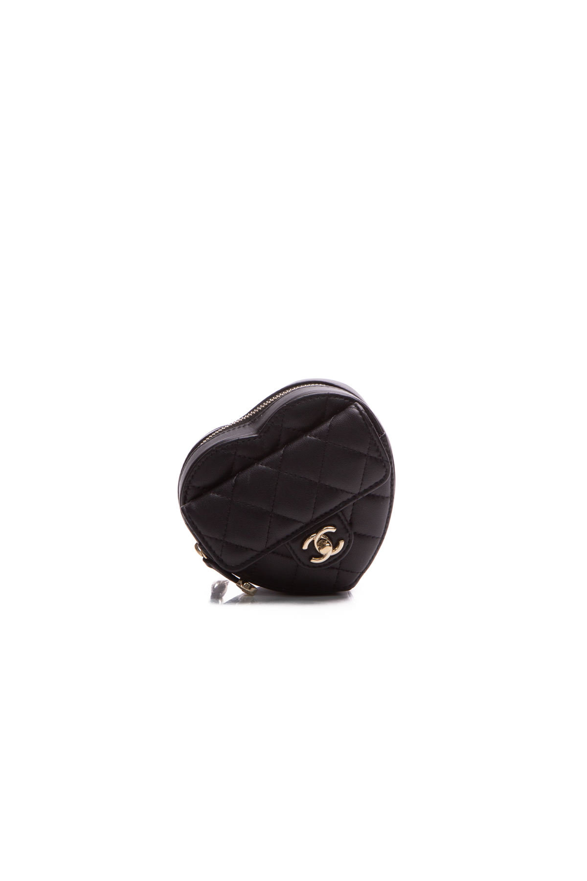 Chanel Mini CC In Love Heart Belt Bag - Couture USA
