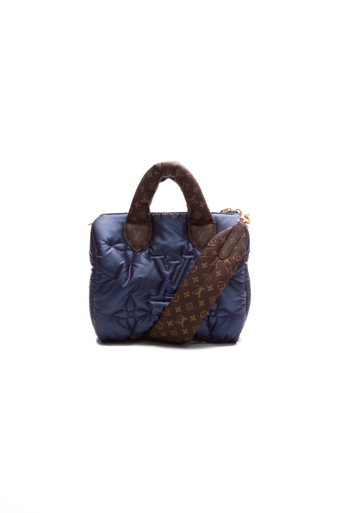 Sac speedy 25 pillow bandoulière en nylon bleu - Louis Vuitton