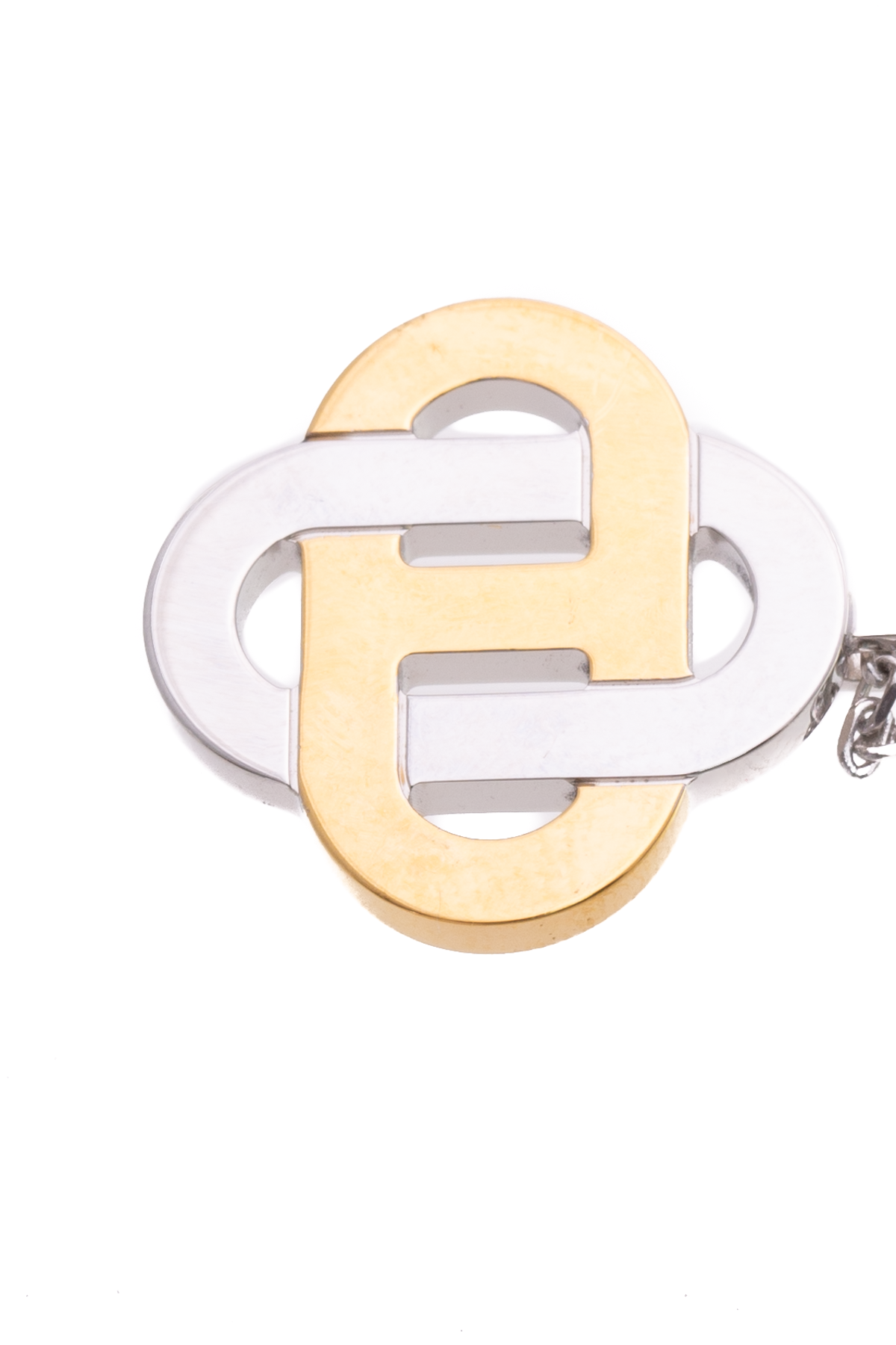 Hermes Slvr/Gld Isatis Necklace