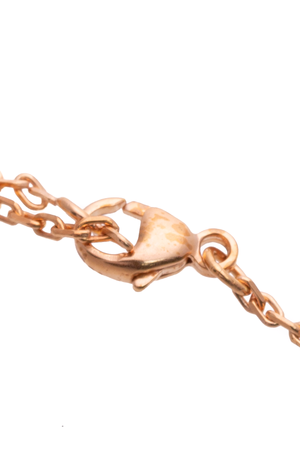Hermes Wht/Rsgl Mini Pop H Necklace