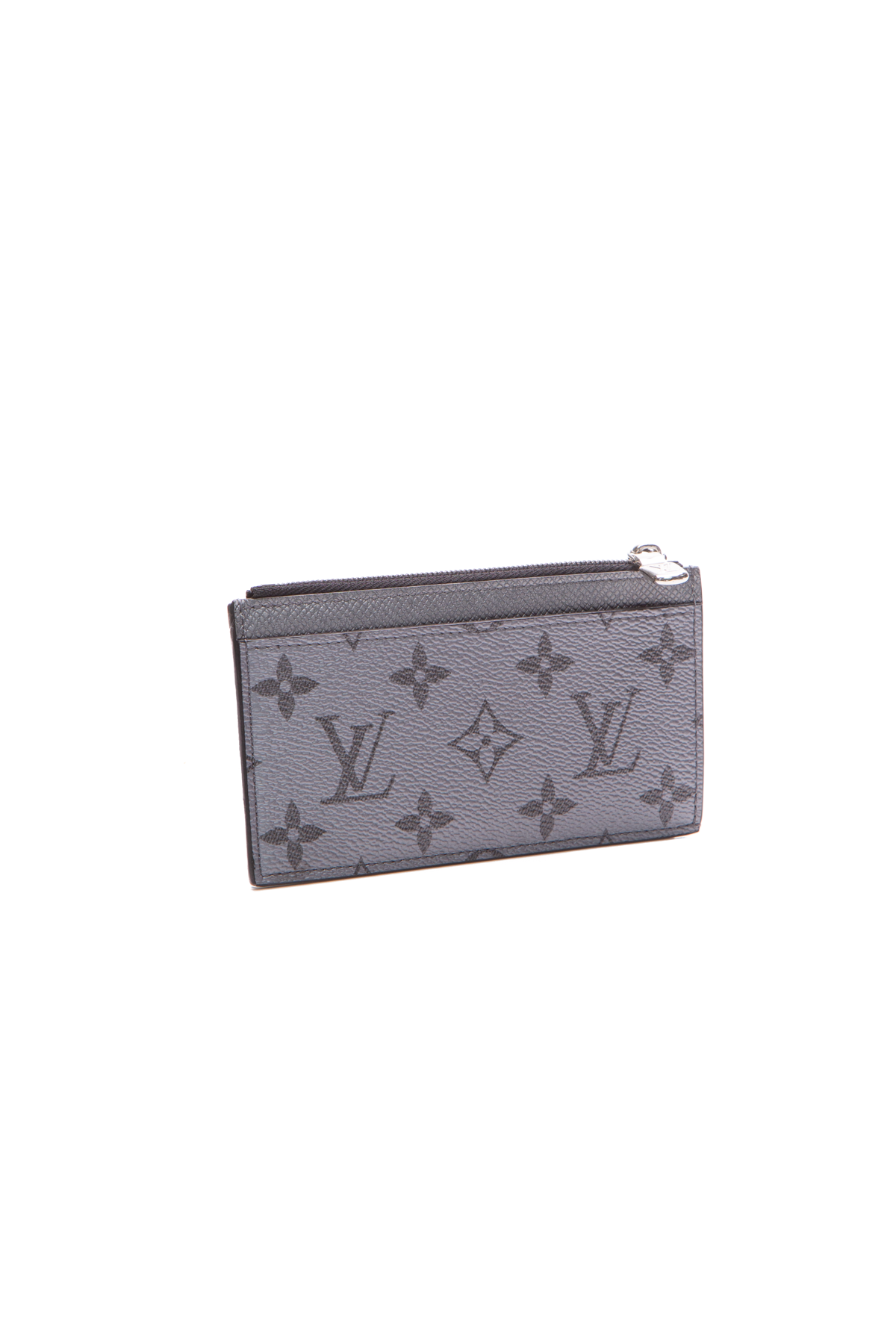 Louis Vuitton Silver Mono Coin Card Holder