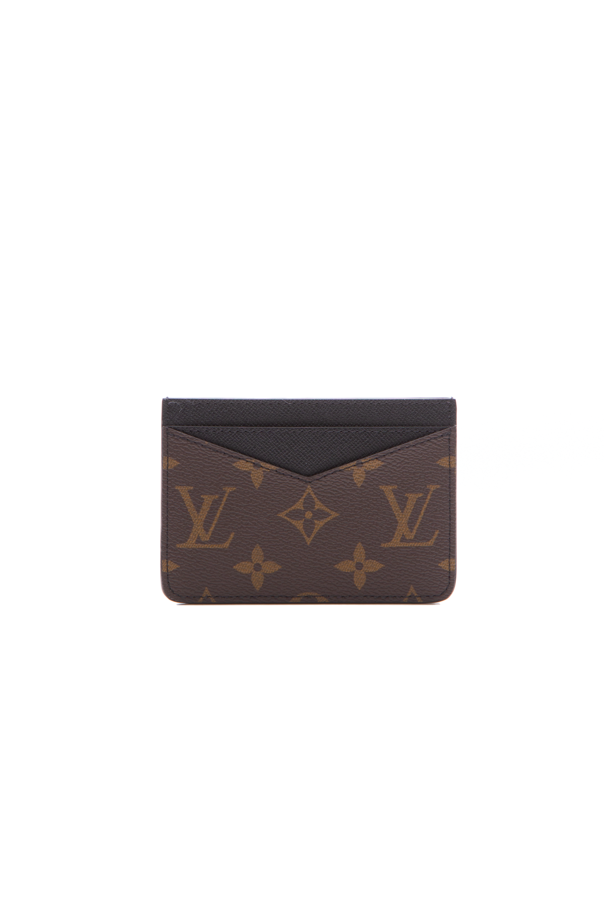 Neo Card Holder Monogram Macassar Canvas - Men - Small Leather Goods