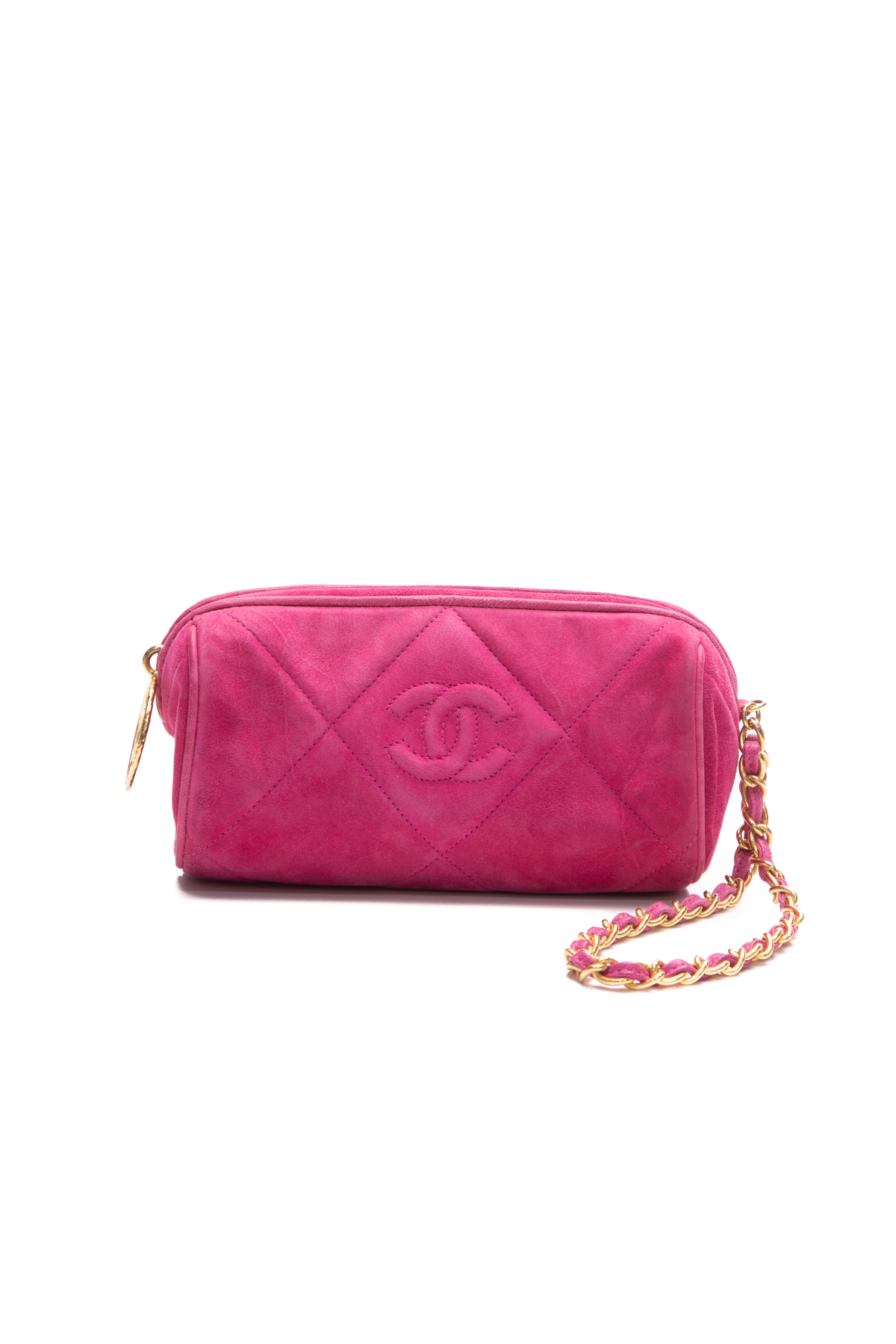 Chanel Suede Red Bag