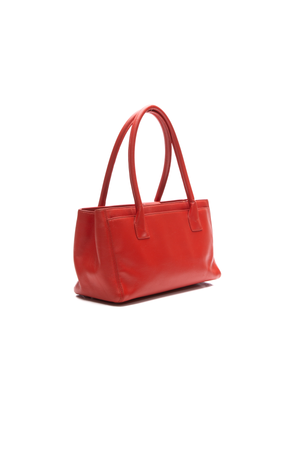 Chanel Red Cerf Tote Bag