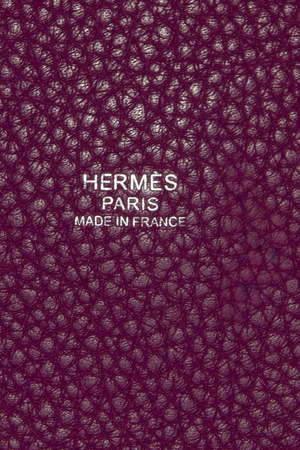 Hermes Purple Picotin Bag
