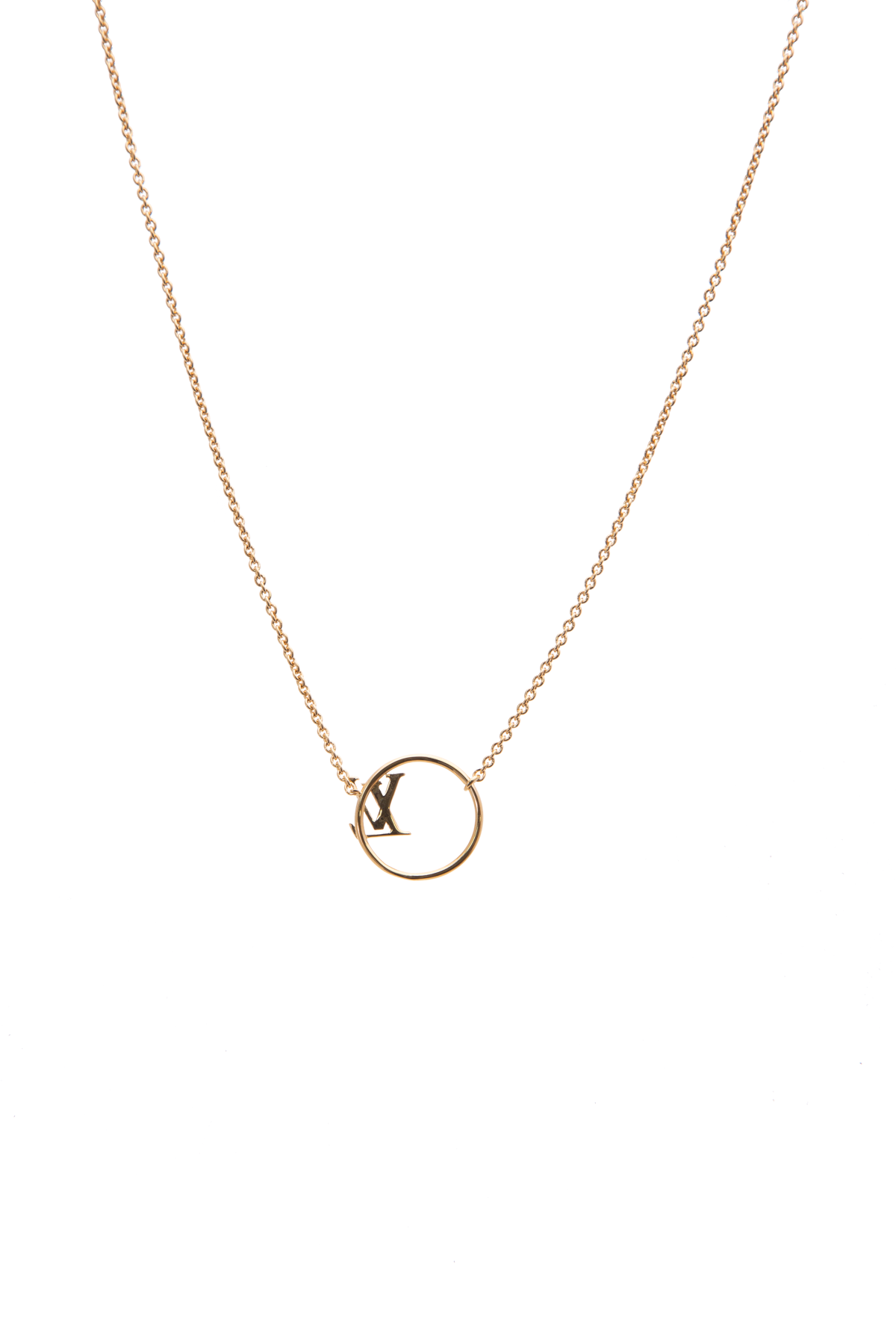 Louis Vuitton LV Eclipse Necklace Gold