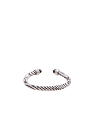 David Yurman 7mm Onyx Cable Classics Bracelet