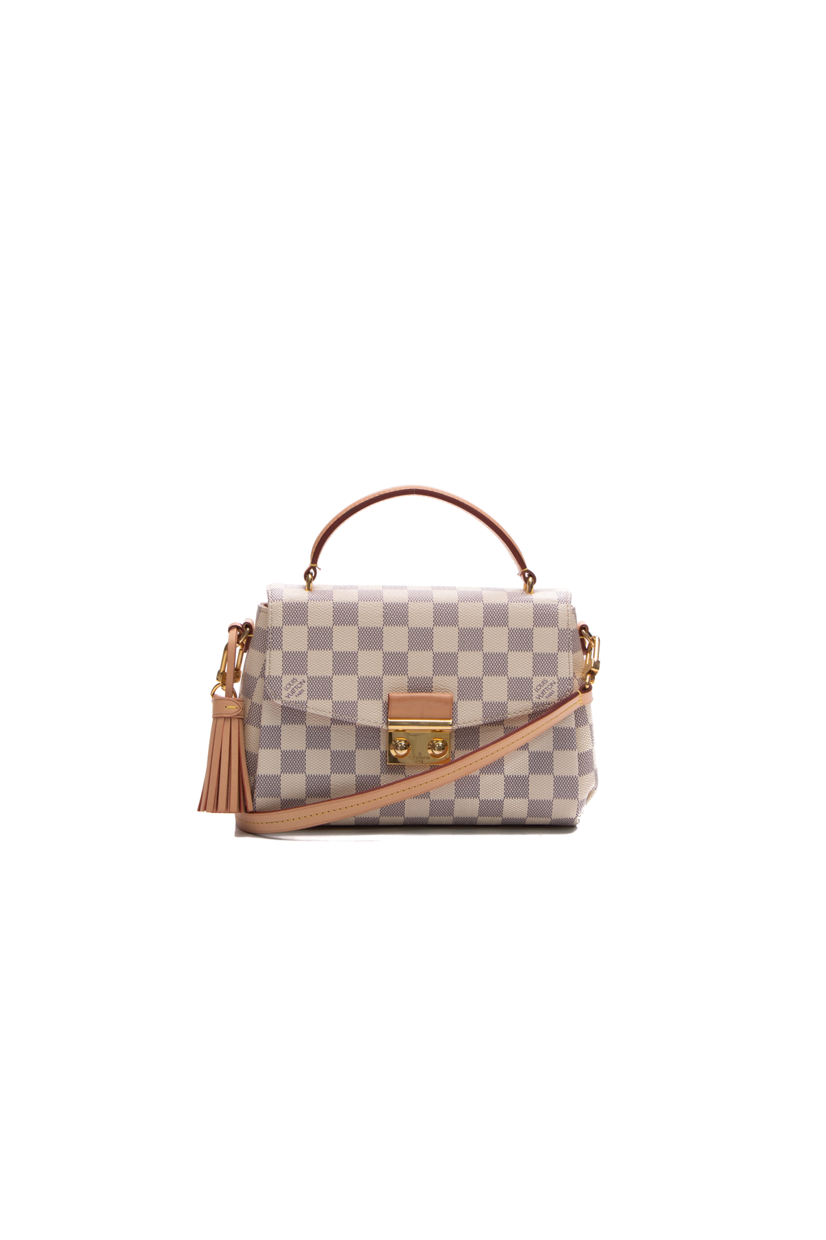 Louis Vuitton, Bags, Authentic Louis Vuitton Epi Croisette Pm Shoulder  Tote Bag Ivory