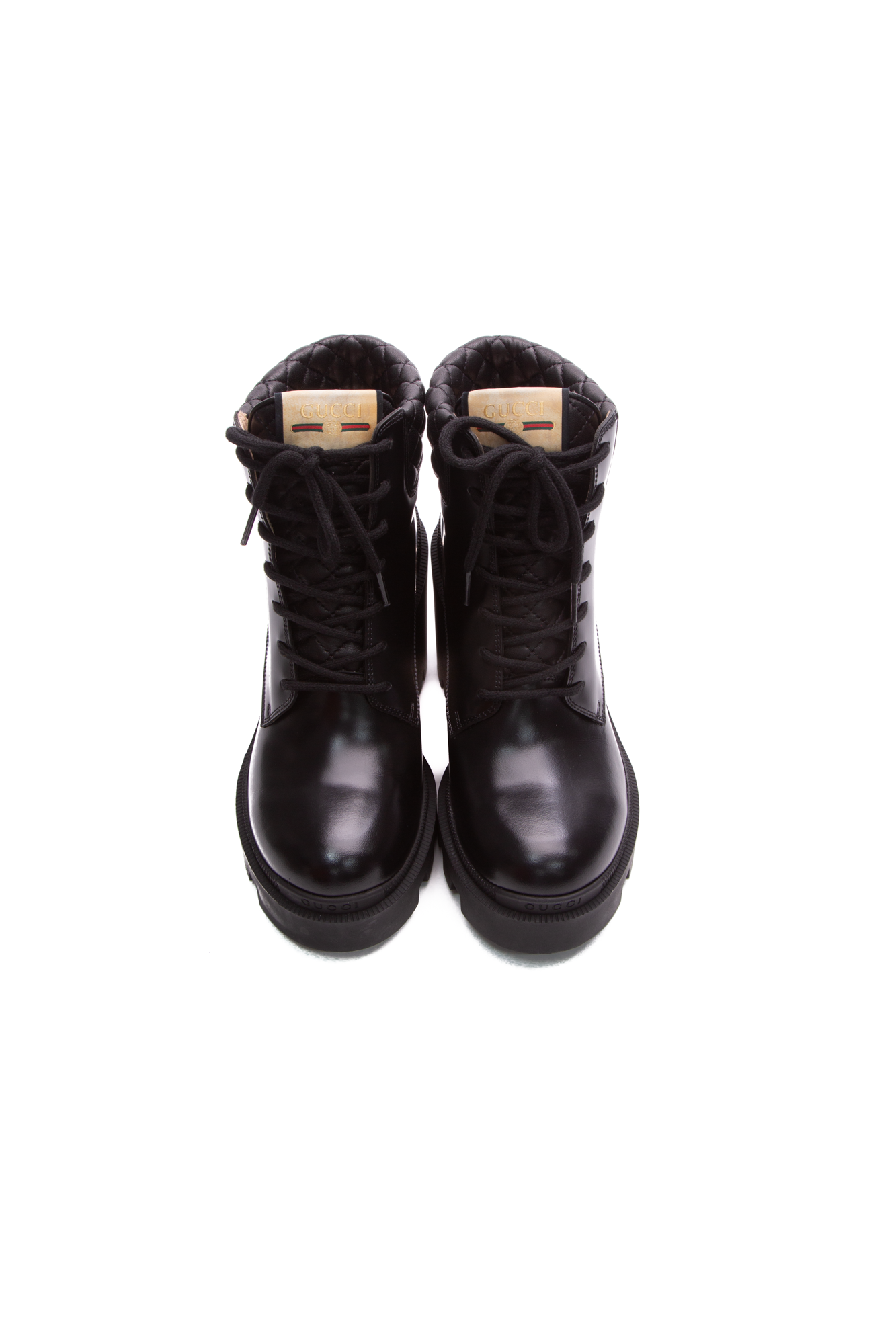Gucci Quilted Trip Boots - Size 39
