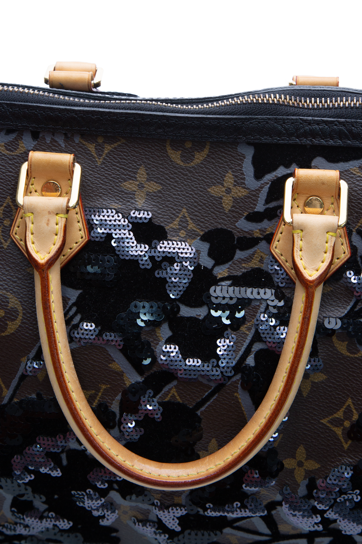 Louis Vuitton Fleur de Jais Speedy 30 Bag