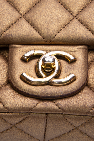 Chanel CC Eyelet Single Flap Bag