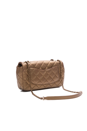 Chanel CC Eyelet Single Flap Bag