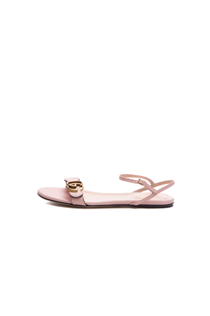 Gucci Marmont Flat Sandals - Size 38